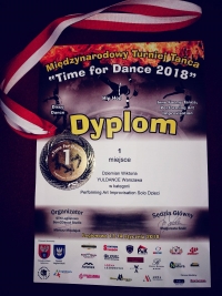 V Międzynarodowy Turniej Tańca „Time for Dance” - Legionowo 2018